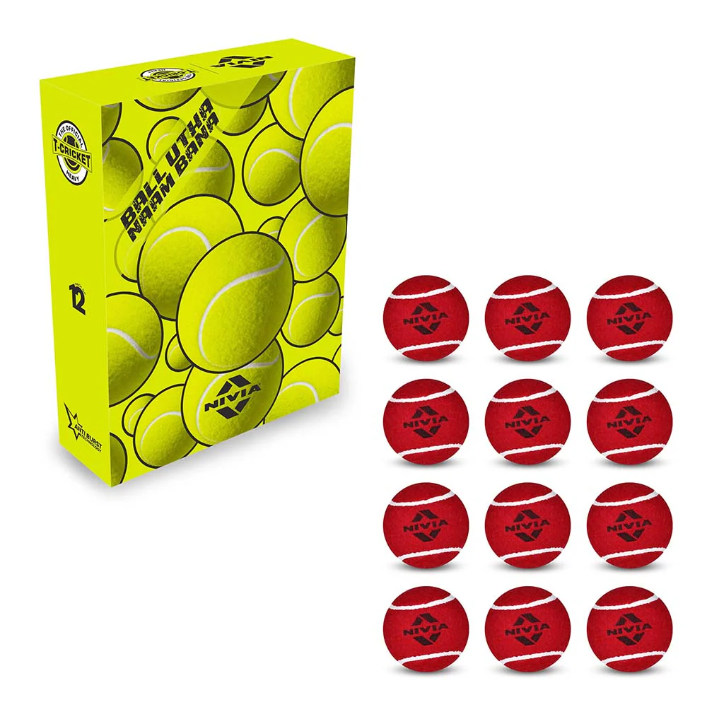 NIVIA TENNIS BALL RED