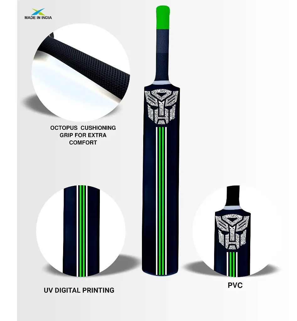 PRIME DOMINATOR  BLACK DOUBLE THICK CRICKET BAT