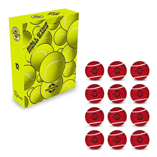 NIVIA TENNIS BALL RED