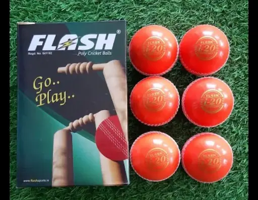 FLASH CRICKET SYNTHETIC BALL I-20