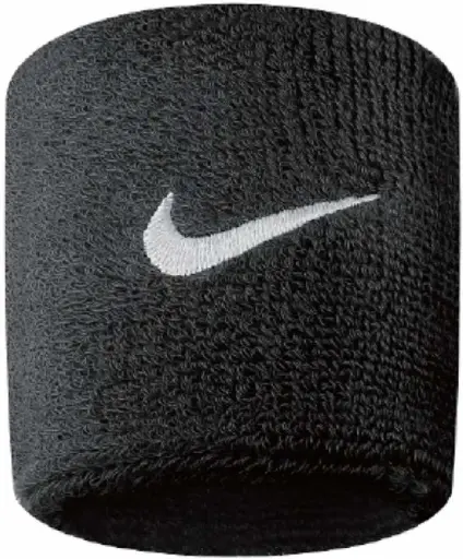NIKE WRISTBAND (WHITE/BLACK)